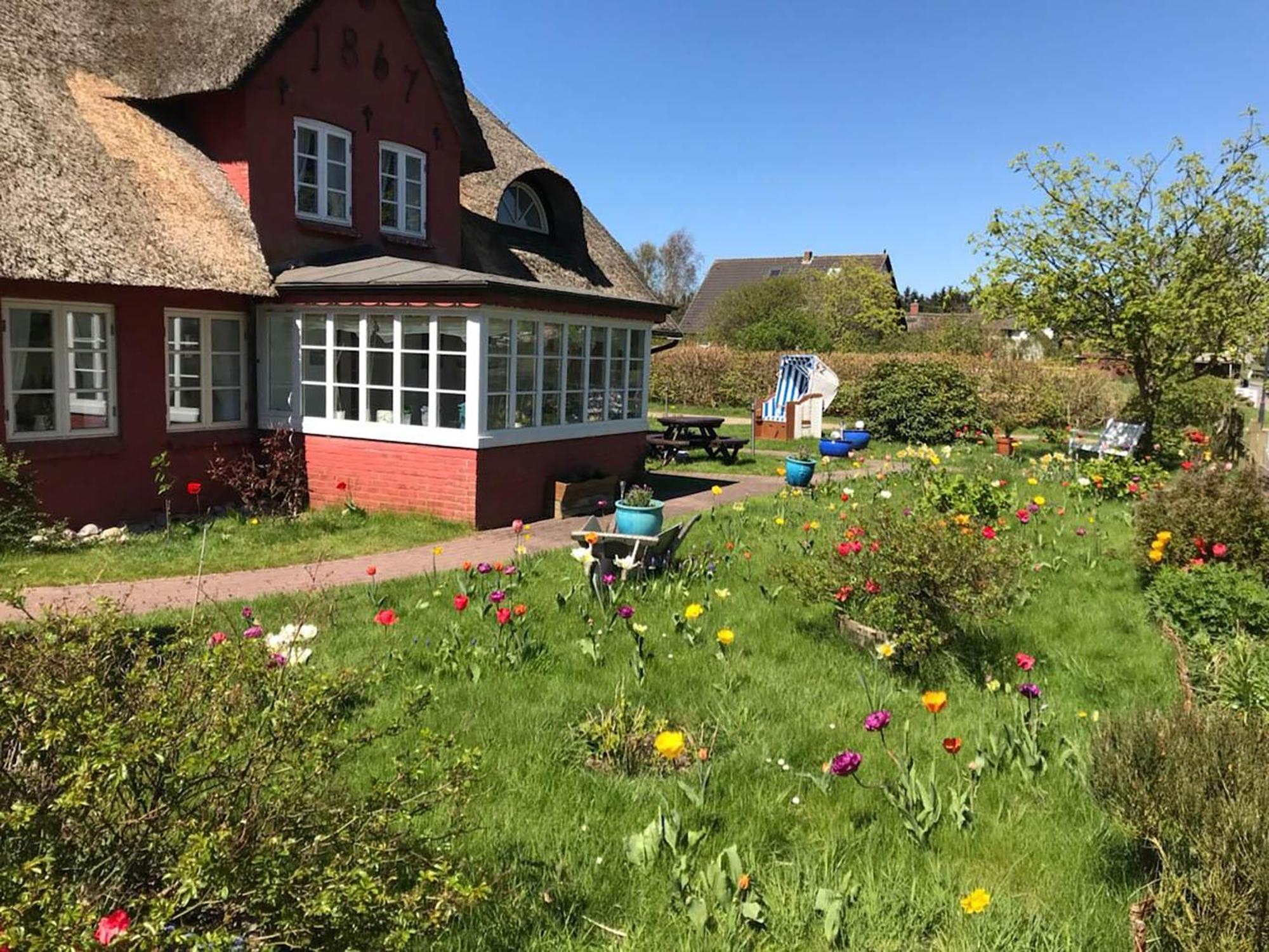 Hüs Sanskiin Ferienwohnung *Hopelfask* Suddorf Exterior foto